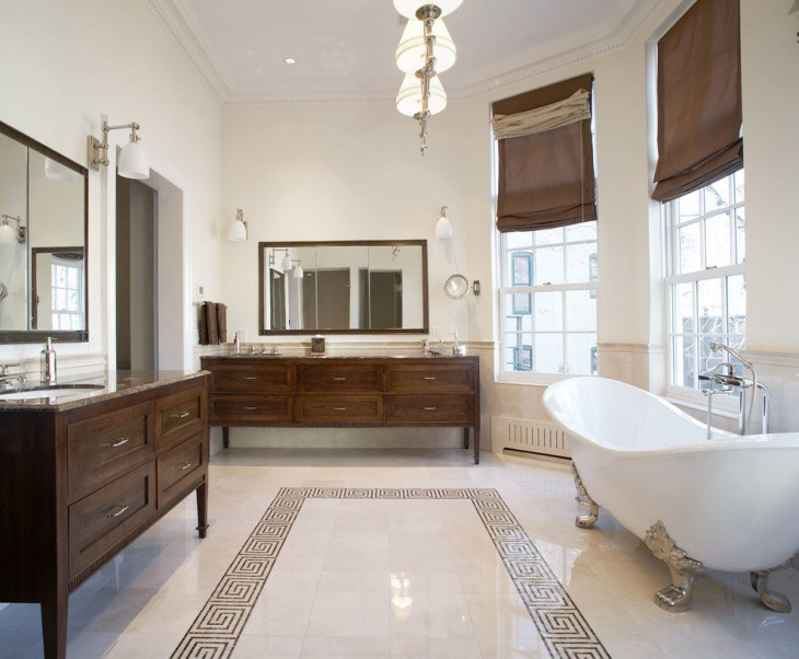 Marble Bathroom Floor Tiles
 20 Bathroom Tile Floor Designs Plans Flooring Ideas