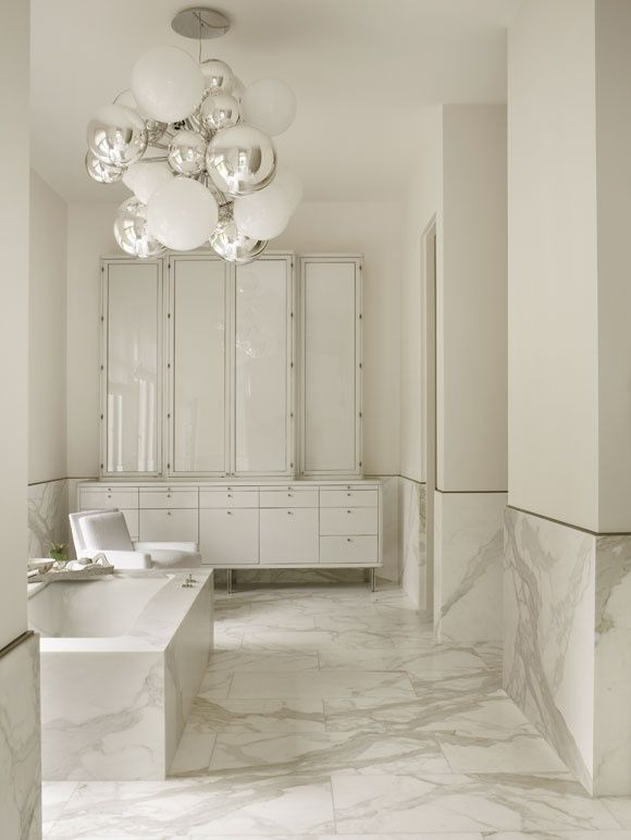 Marble Bathroom Floor Tiles
 29 white marble bathroom floor tile ideas and pictures
