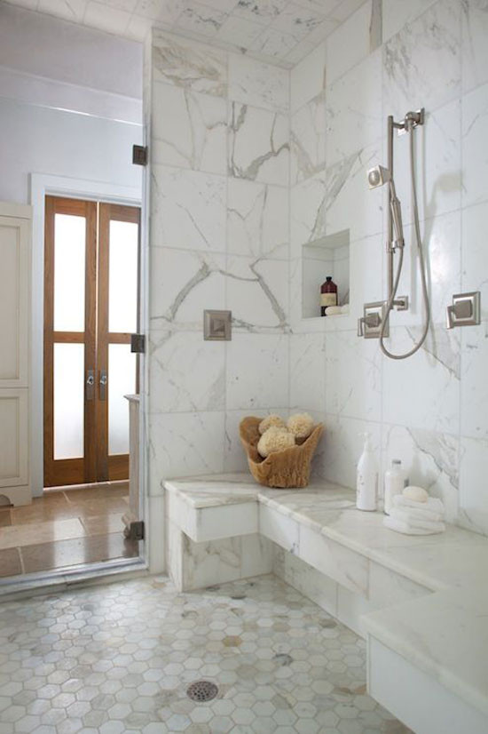 Marble Bathroom Showers
 Does your Floor Tile Have to Match your Countertop or
