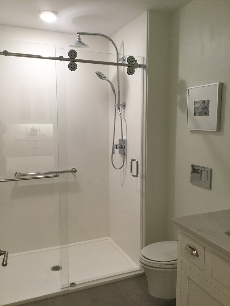 Marble Bathroom Showers
 Custom Cultured Marble and Granite Shower Pans & Bases