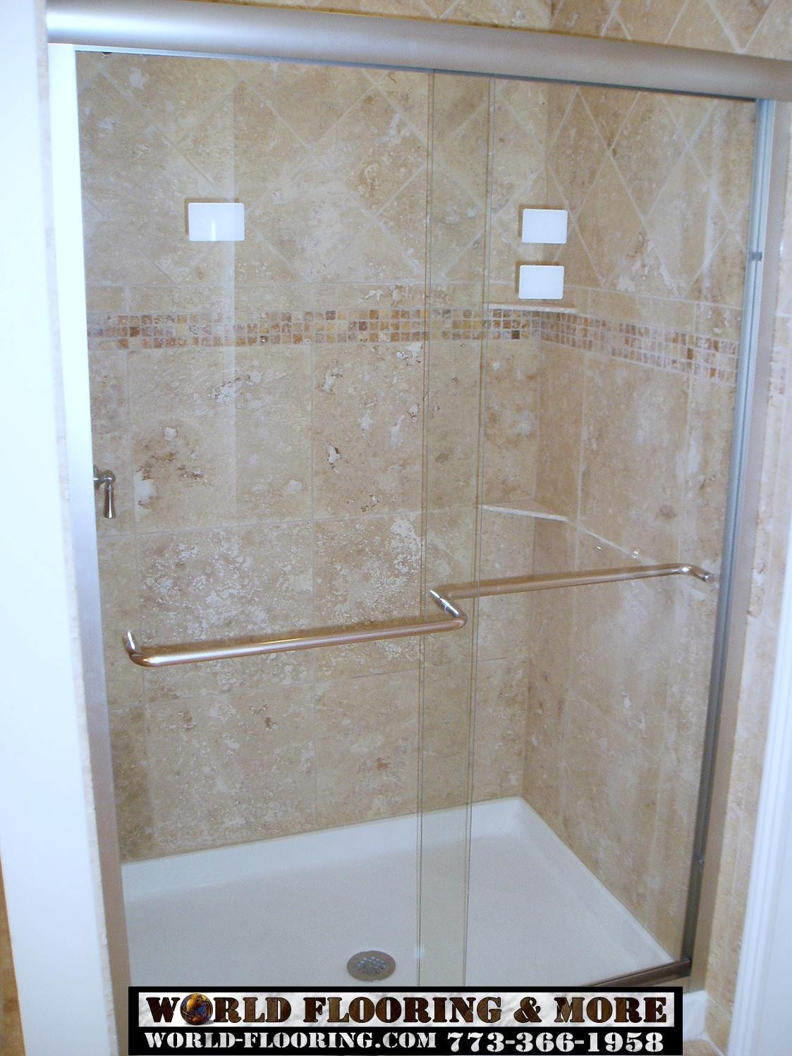 Marble Bathroom Showers
 Custom Cultured Marble Shower mosaic tile power jet