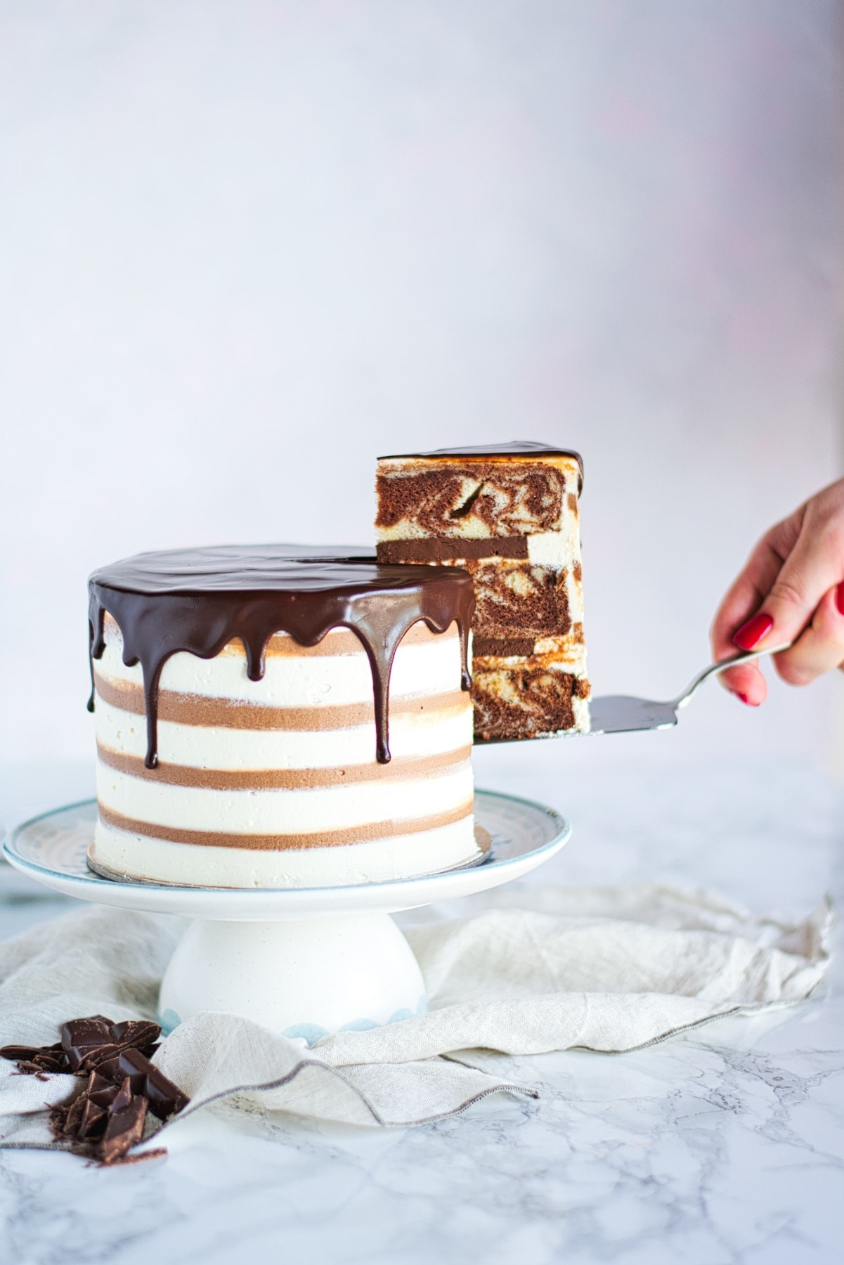 Marble Birthday Cake Recipe
 Zebra Marble Layer Cake