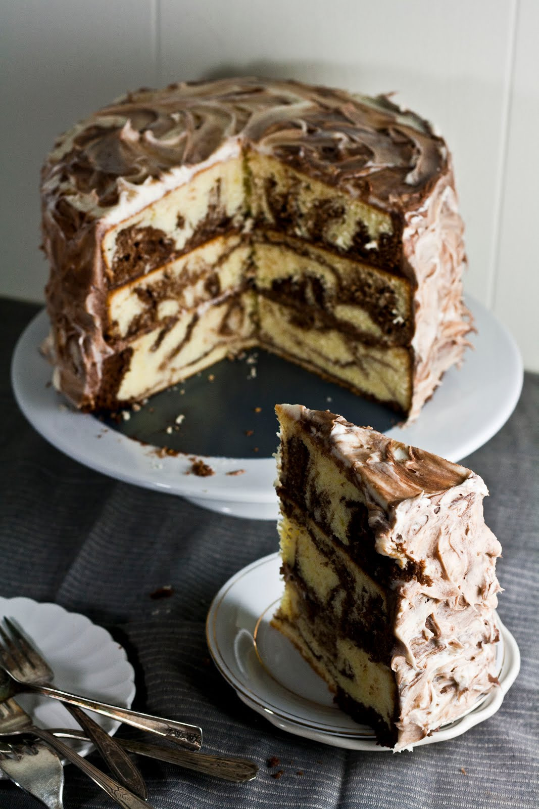 Marble Birthday Cake Recipe
 The Brown Betty Bakery s Marble Pound Cake