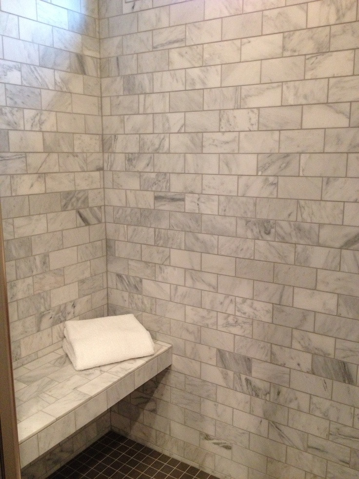 Marble Subway Tile Bathroom
 31 best Marble Subway Tiles images on Pinterest
