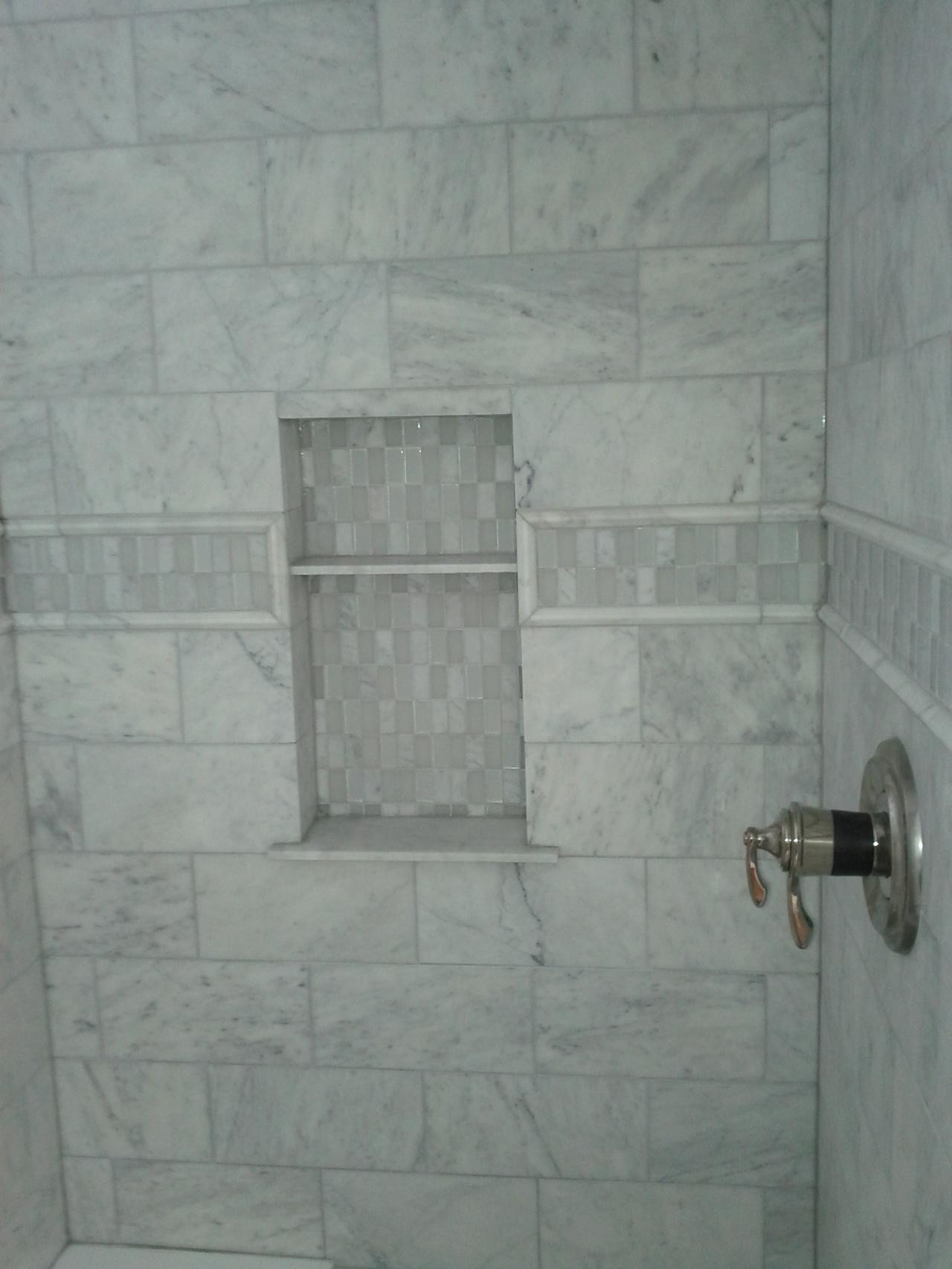 Marble Subway Tile Bathroom
 Marble Subway Tile Shower fering the Sense of Elegance
