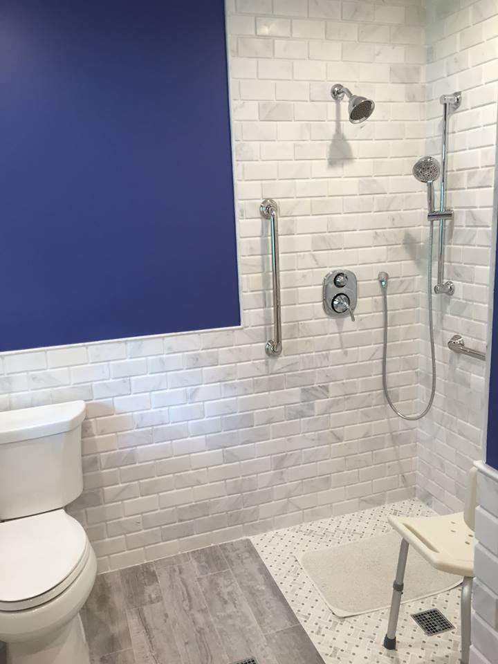 Marble Subway Tile Bathroom
 Beveled Marble Subway Tile Design Build Planners