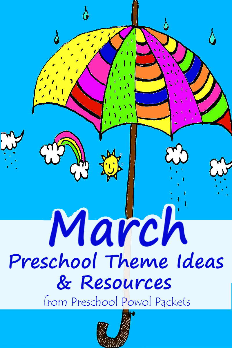 March Craft Ideas For Preschool
 March Preschool Themes