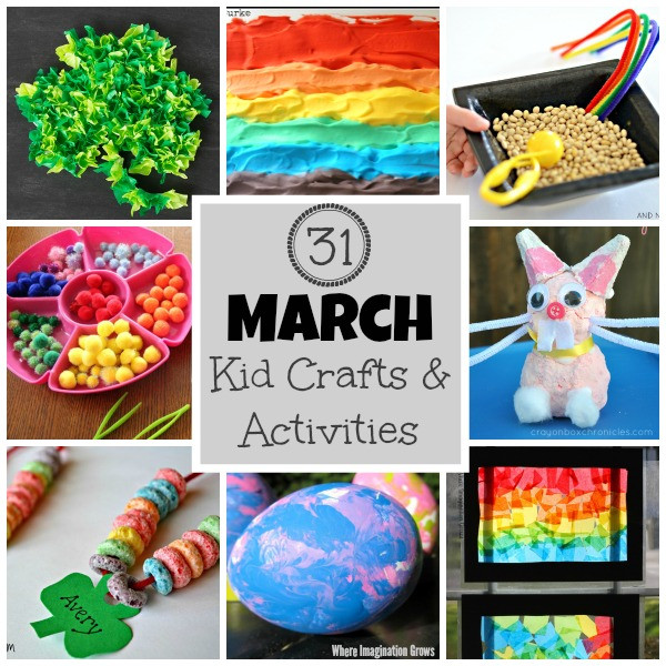 March Crafts For Toddlers
 31 Days of March Crafts & Activities for Kids Where
