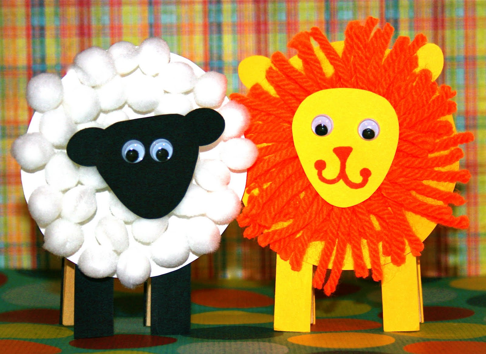 March Crafts For Toddlers
 Smart Bottom Enterprises New Lion and Lamb Party Favor Kit