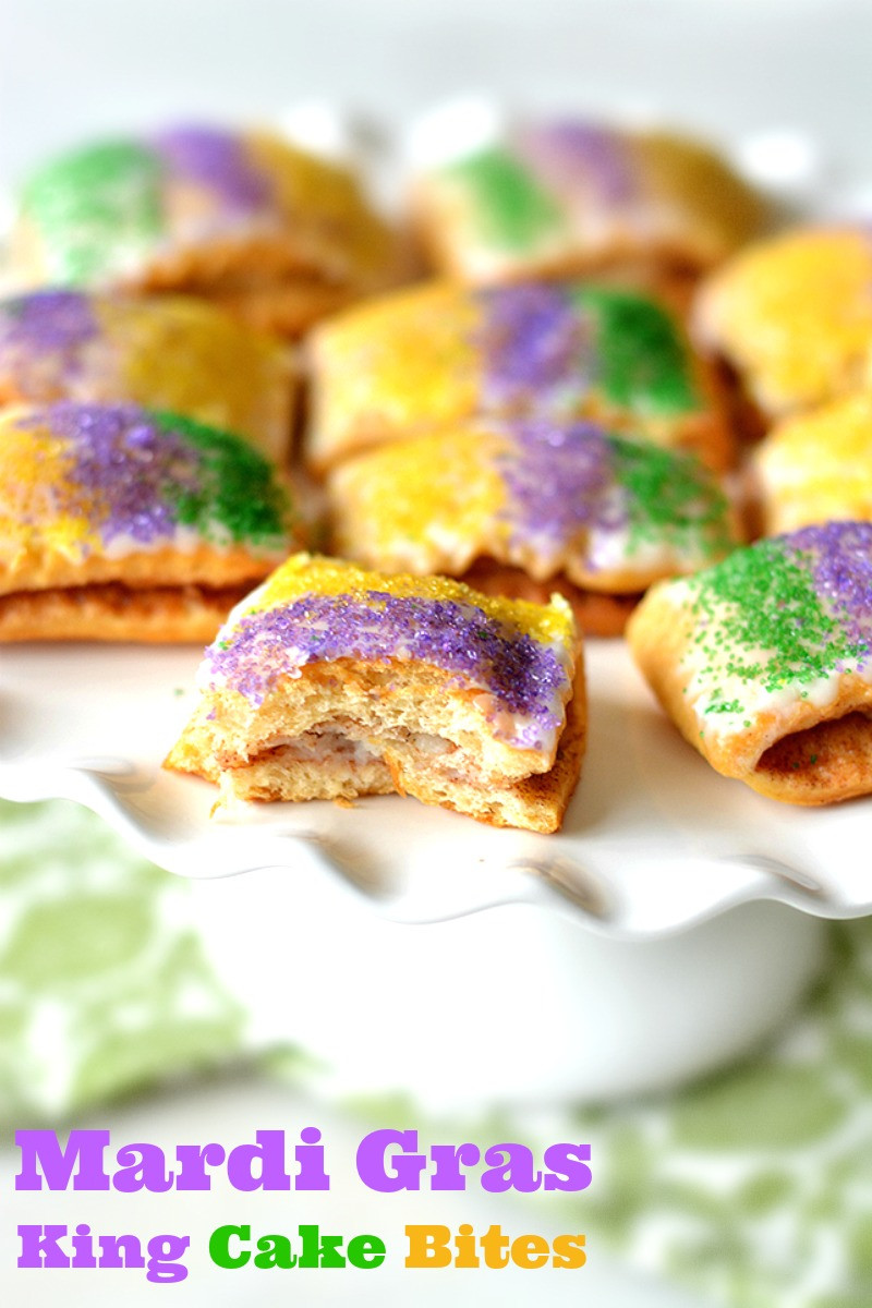 Mardi Gras Cake Recipe
 King Cake Bites Mardi Gras Desserts