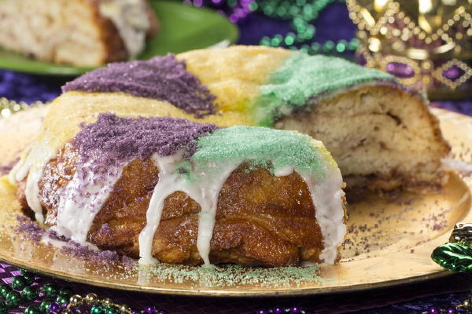 Mardi Gras Cake Recipe
 Mardi Gras King Cake Recipe 9