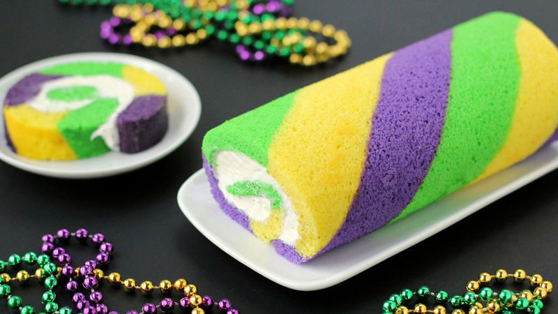 Mardi Gras Cake Recipe
 Mardi Gras King Cake Roll Recipe Tablespoon