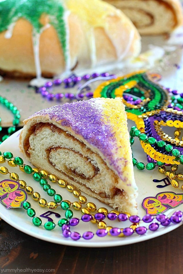 Mardi Gras Cake Recipe
 Mardi Gras King Cake Yummy Healthy Easy