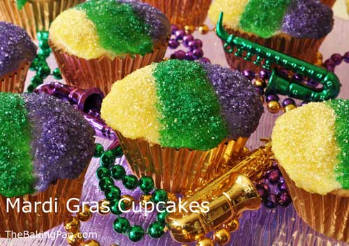 Mardi Gras Cupcakes
 Mardi Gras Cupcakes Recipe