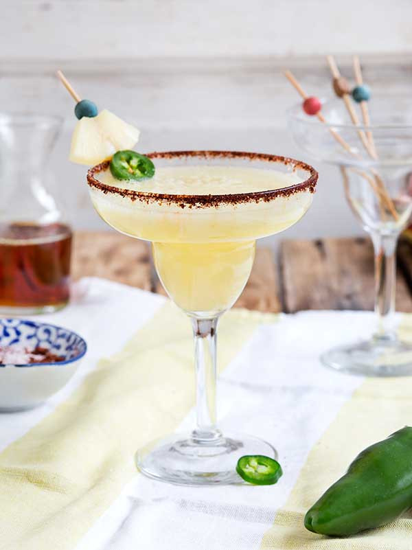 Margaritas Gluten Free
 Pineapple Jalapeño Margaritas Recipe