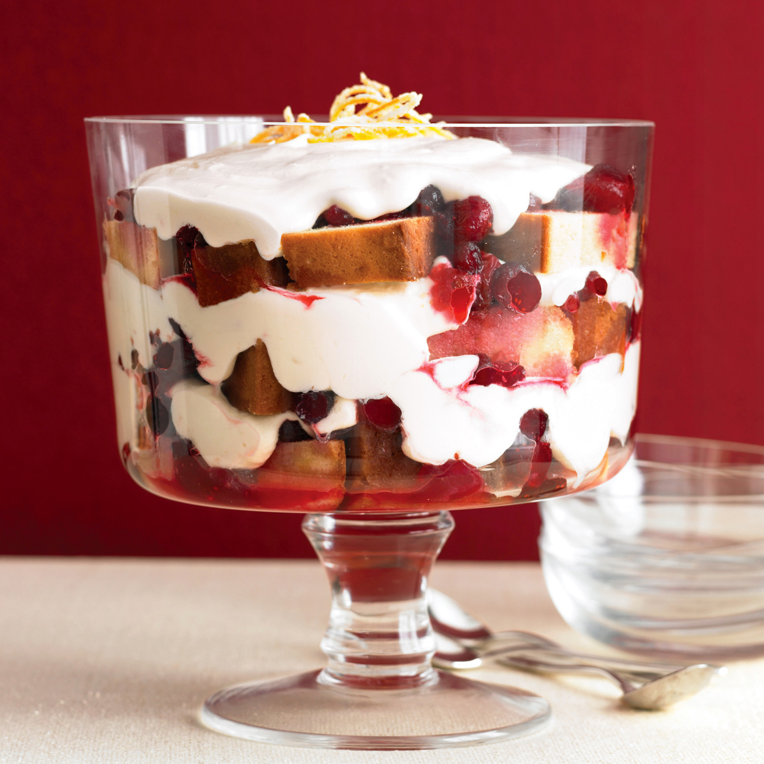 Martha Stewart Easter Desserts
 Cranberry Trifle