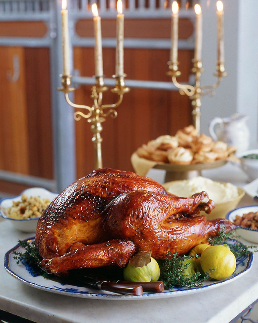 Martha Stewart Turkey Brine
 Roast Turkey with Quince Glaze