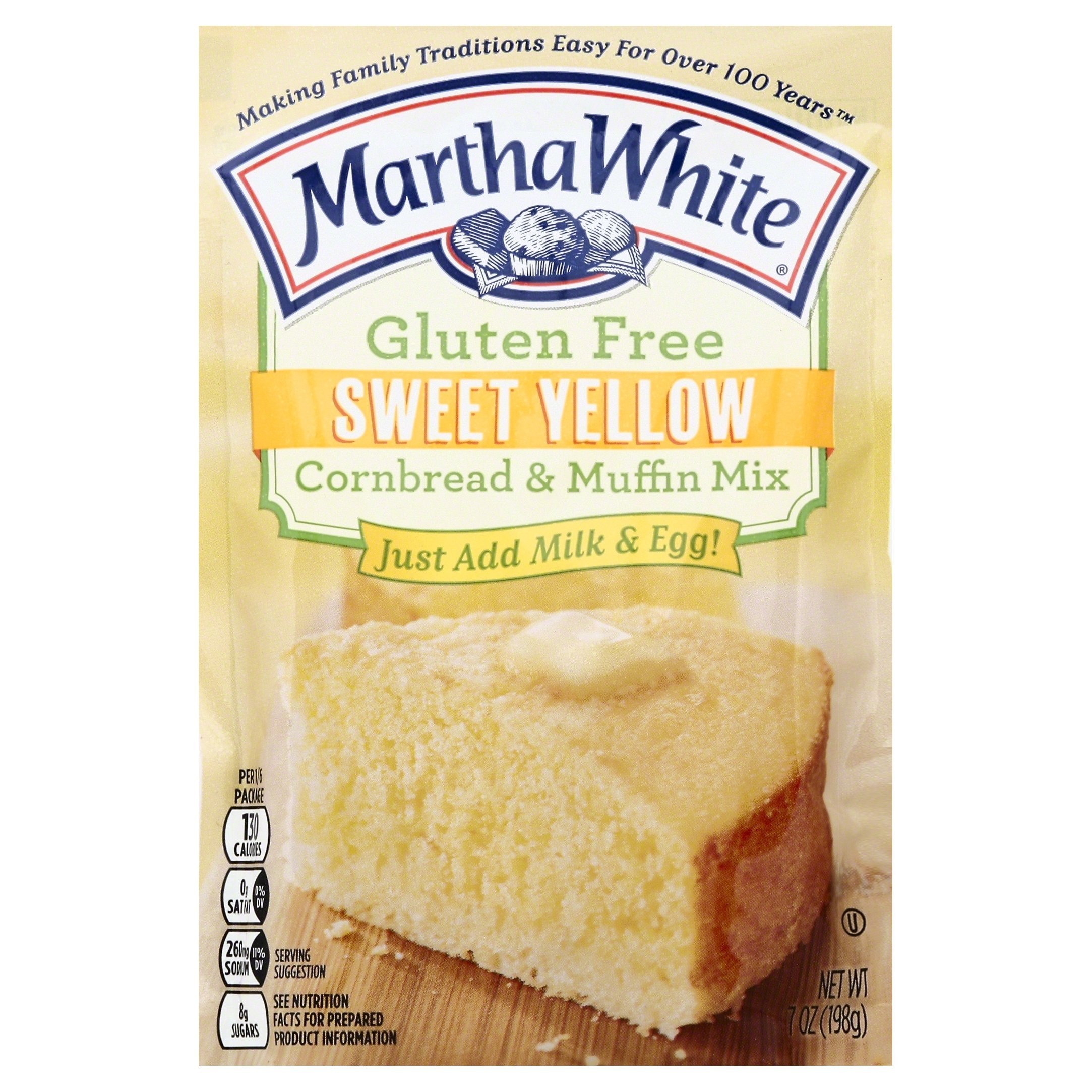 Martha White Cornbread Mix
 Amazon Martha White Cotton Country Buttermilk