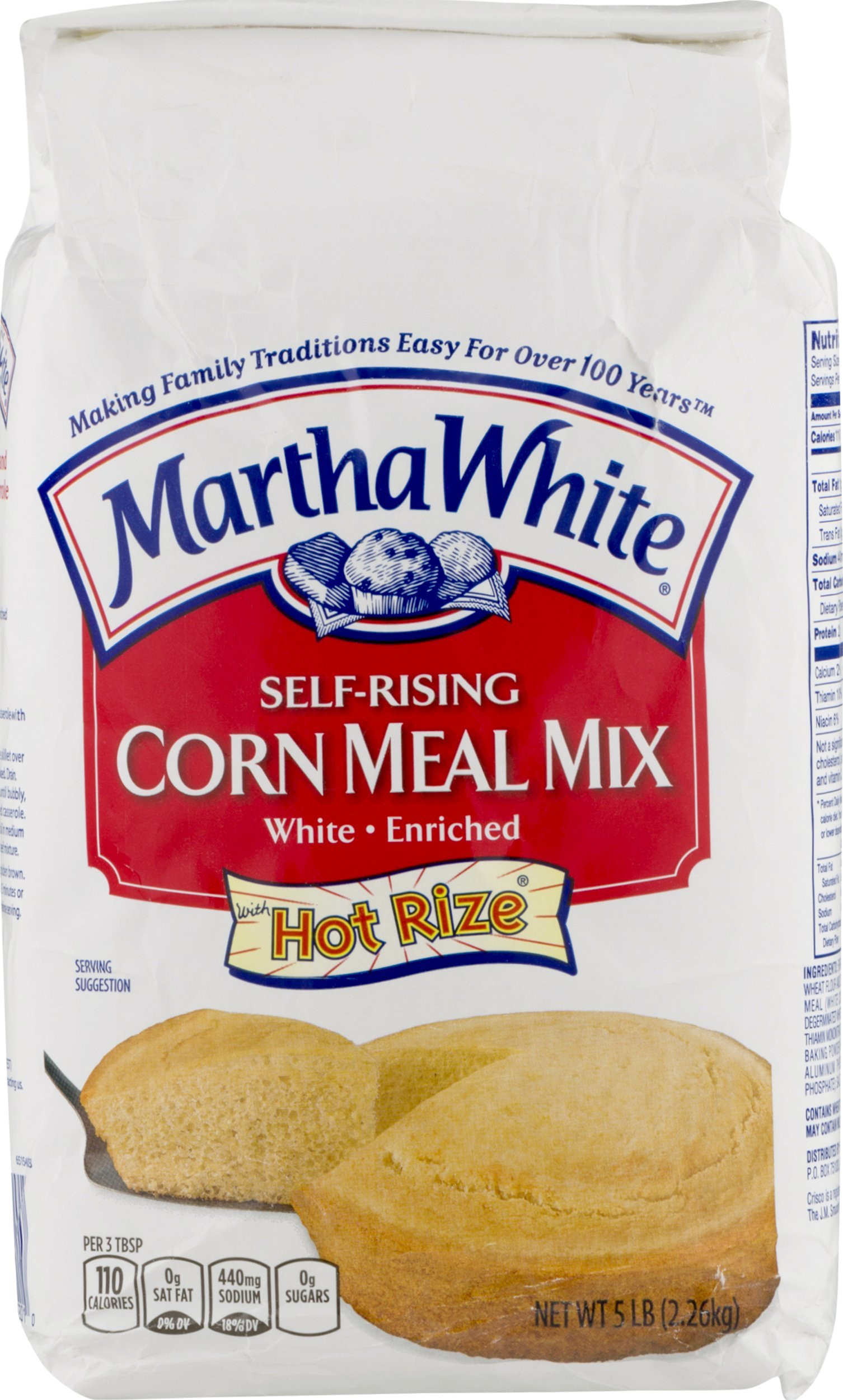 Martha White Cornbread Mix
 Amazon Martha White Self Rising Yellow Corn Meal Mix
