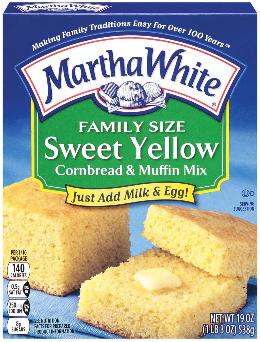 Martha White Cornbread Mix
 Sweet Cornbread Martha White Martha White
