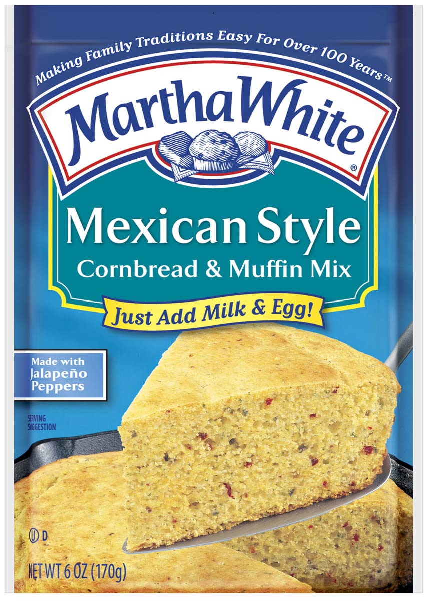 Martha White Cornbread Mix
 Mexican Cornbread Martha White Martha White