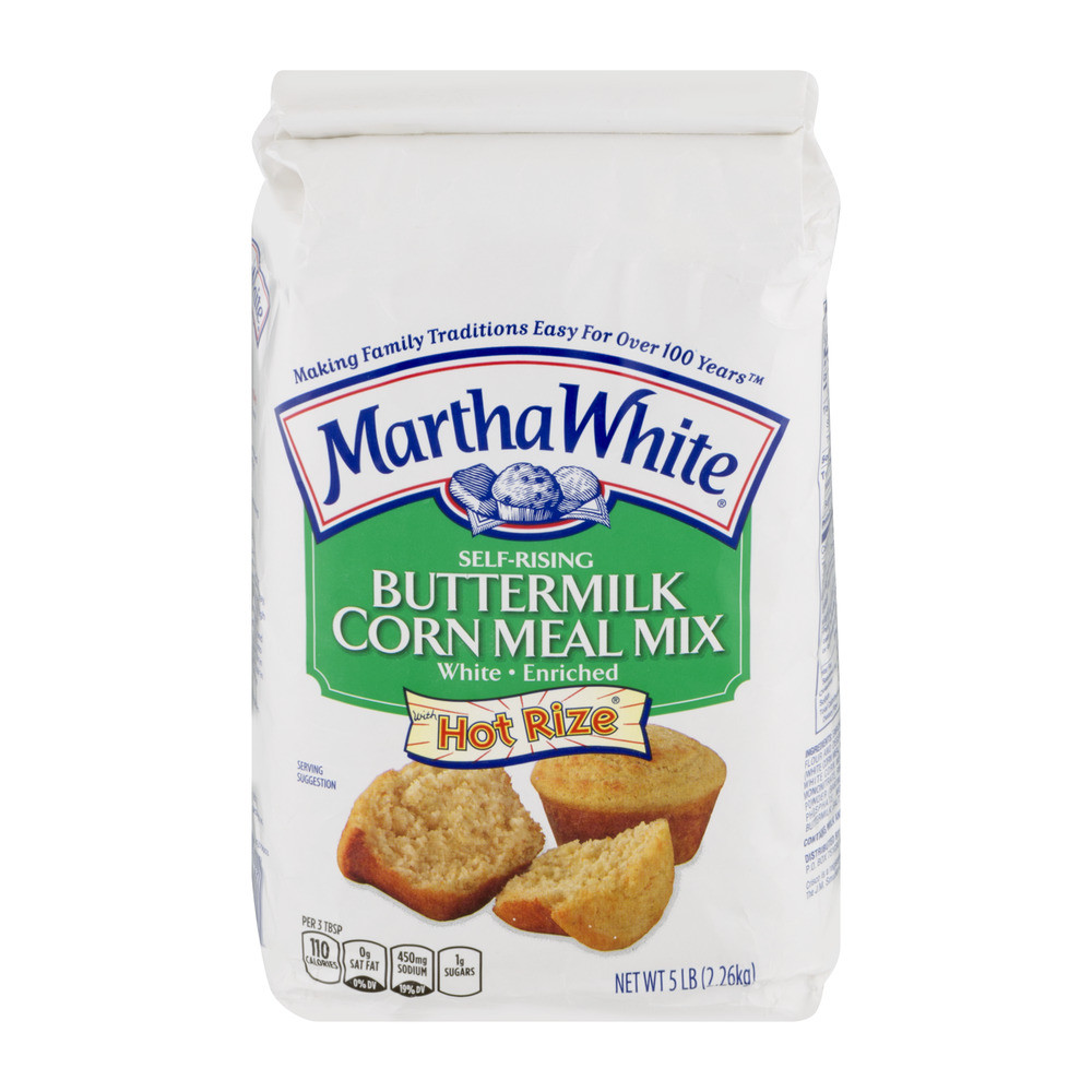 Martha White Cornbread Mix
 Martha White Buttermilk Corn Meal Mix 5 0 LB Walmart