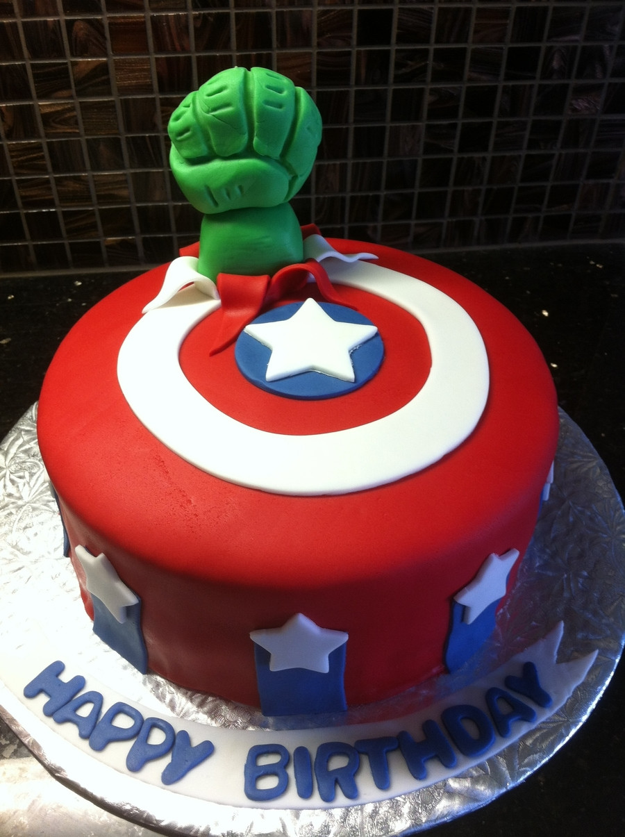 Marvel Birthday Cakes
 Avengers Birthday Cake CakeCentral