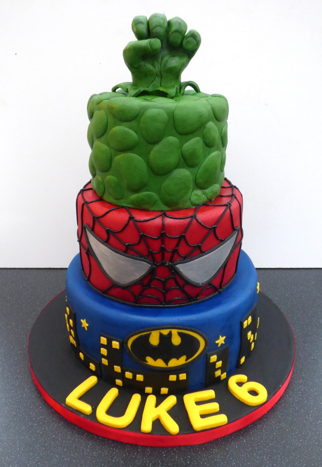 Marvel Birthday Cakes
 Marvel Super Heroes Birthday Cake Susie s Cakes