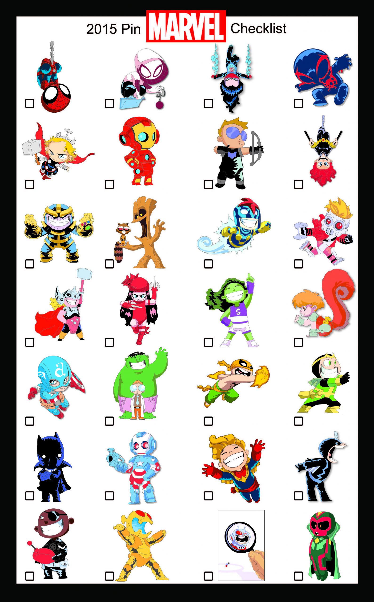 Marvel Pins
 Marvel & Skottie Young Are Going To Take All Our Money