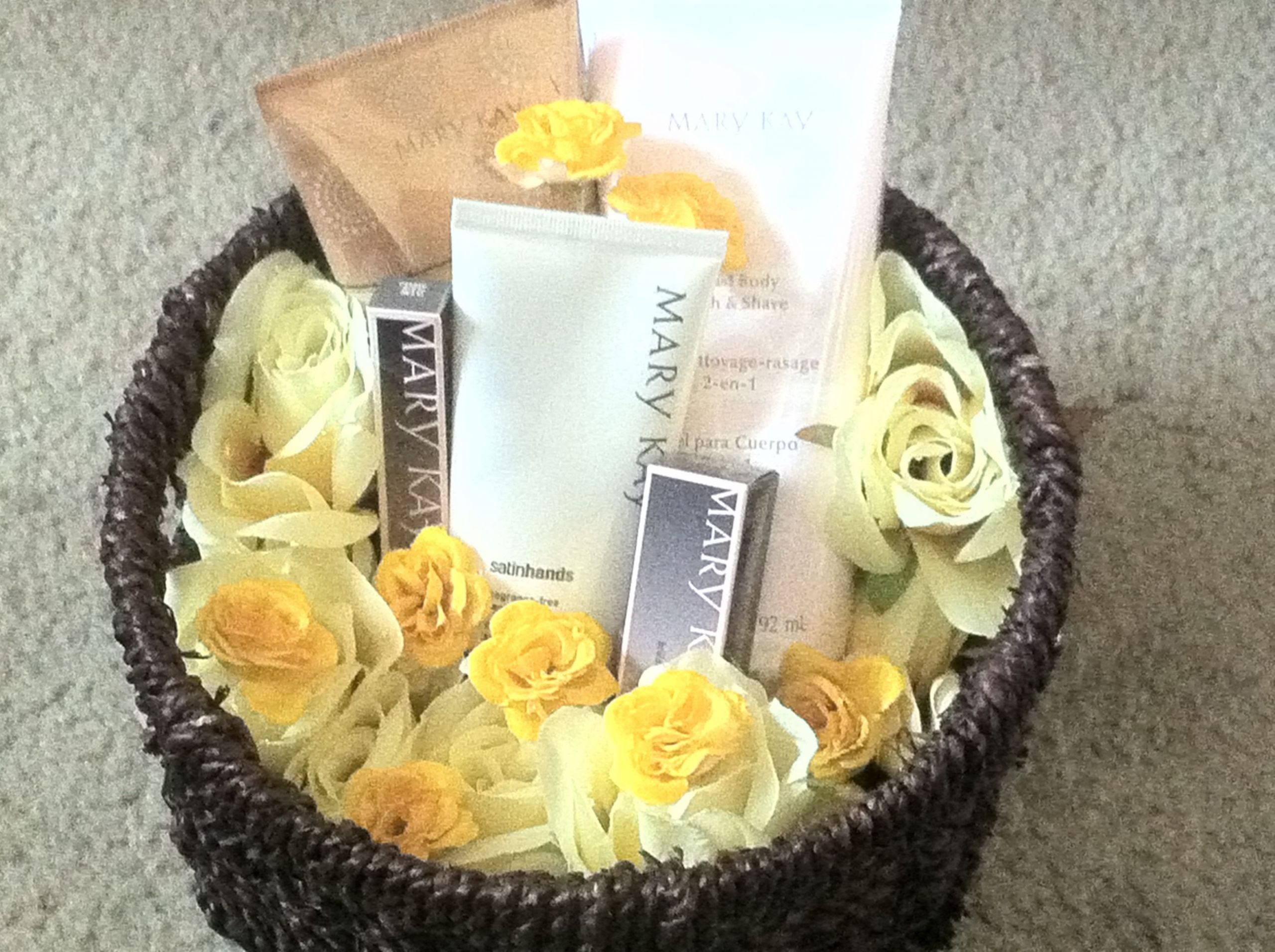 Mary Kay Gift Basket Ideas
 This is a Mothers Day Mary Kay basket I made for a client