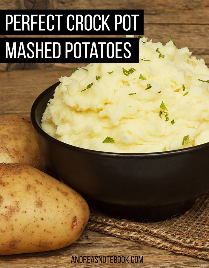 Mashed Potatoes In Crockpot Make Ahead
 The Best Make Ahead Crockpot Mashed Potatoes Recipe Best