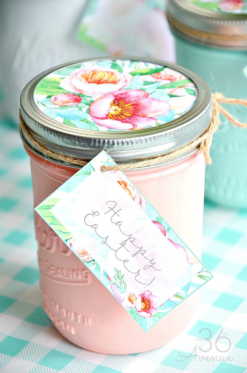 Mason Jar Birthday Gift Ideas
 Mason Jars Handmade Gift Idea The 36th AVENUE