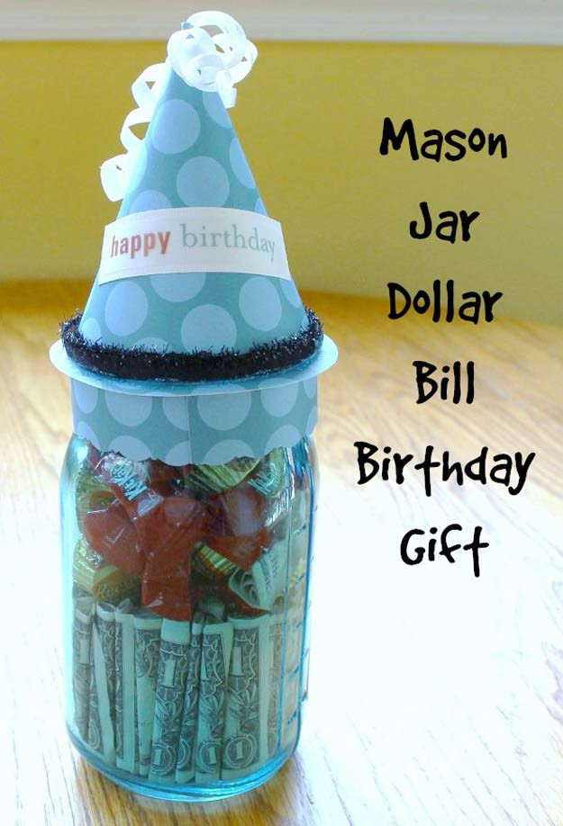 Mason Jar Birthday Gift Ideas
 53 Coolest DIY Mason Jar Gifts Other Fun Ideas in A Jar