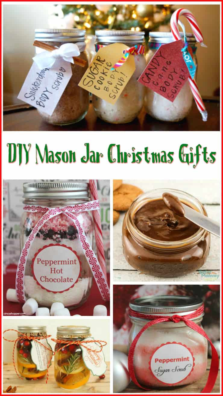 Mason Jar DIY Christmas Gifts
 10 DIY Mason Jar Christmas Gift Ideas 5 Minutes for Mom