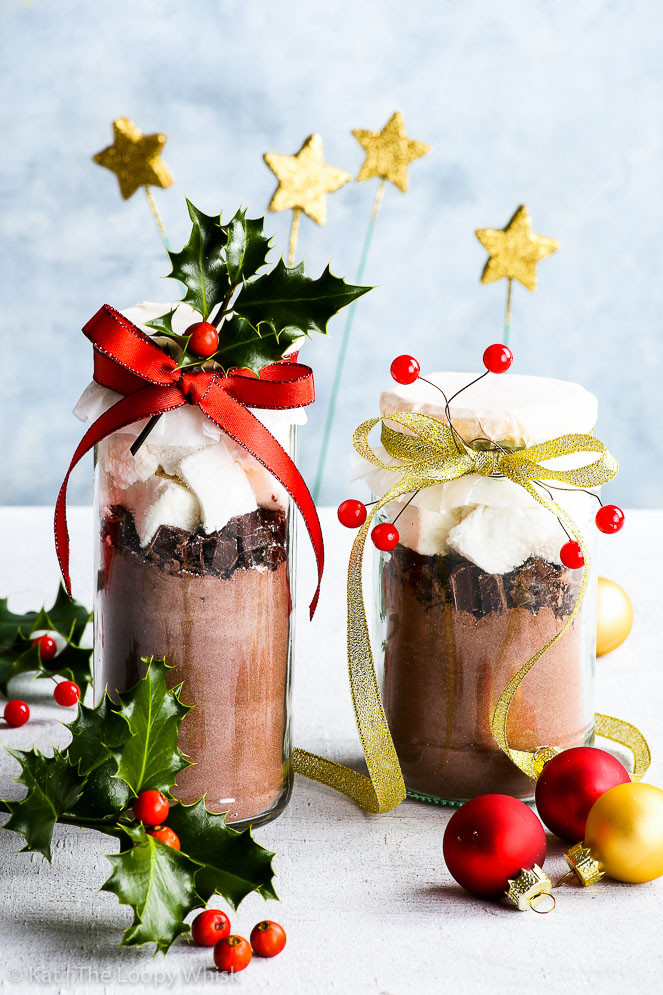 Mason Jar DIY Christmas Gifts
 Mason Jar Hot Chocolate DIY Christmas Gifts The Loopy Whisk