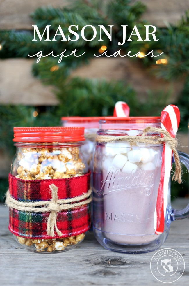 Mason Jar DIY Christmas Gifts
 Easy Mason Jar Gifts A Night Owl Blog