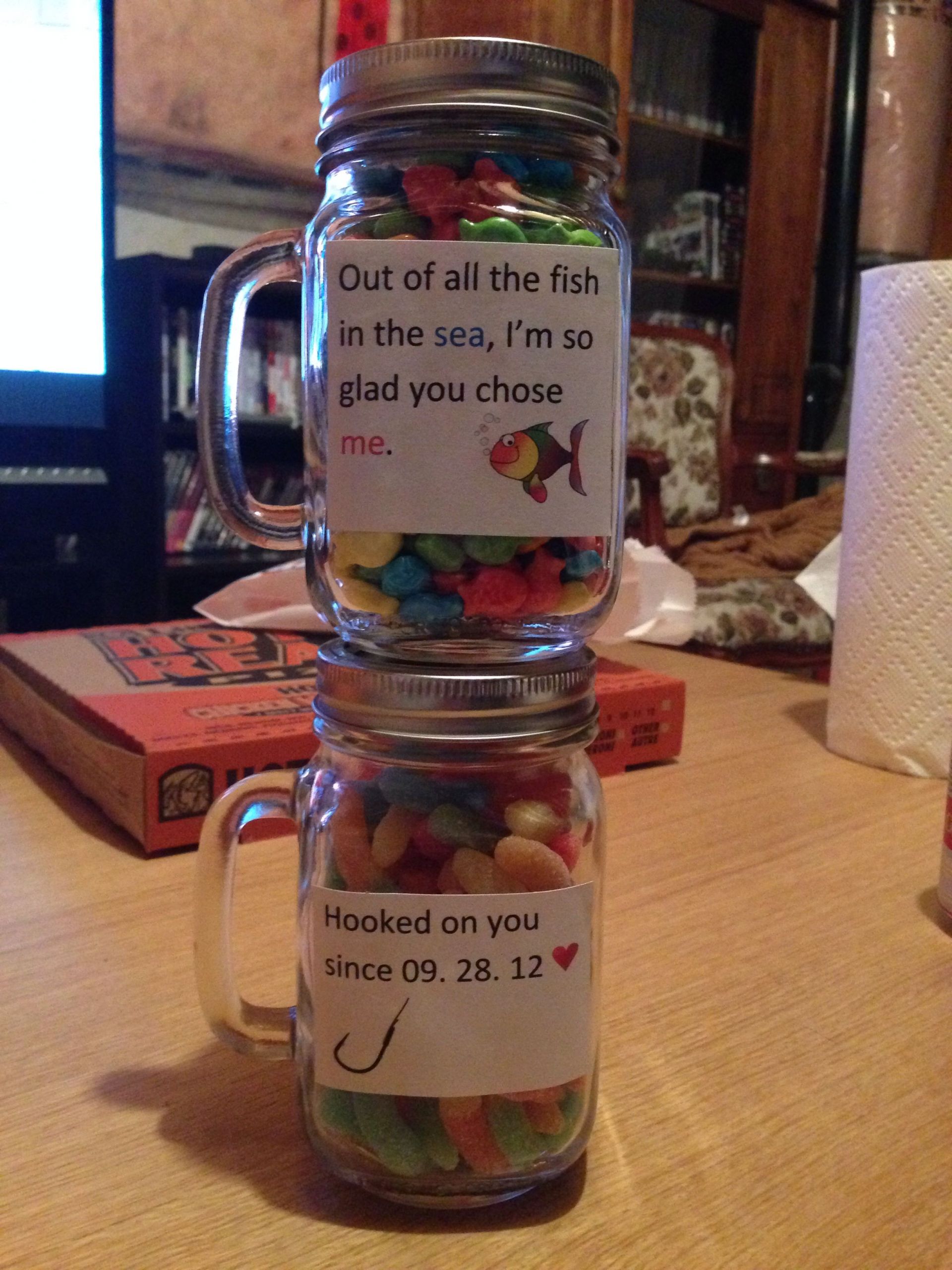 Mason Jar Gift Ideas For Boyfriend
 Cute mason jars for someone special