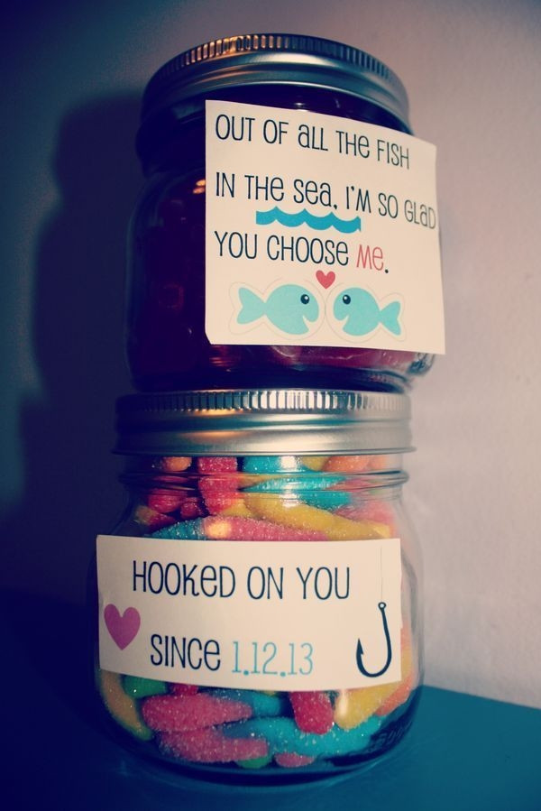Mason Jar Gift Ideas For Boyfriend
 70 DIY Valentine s Day Gifts & Decorations Made From Mason