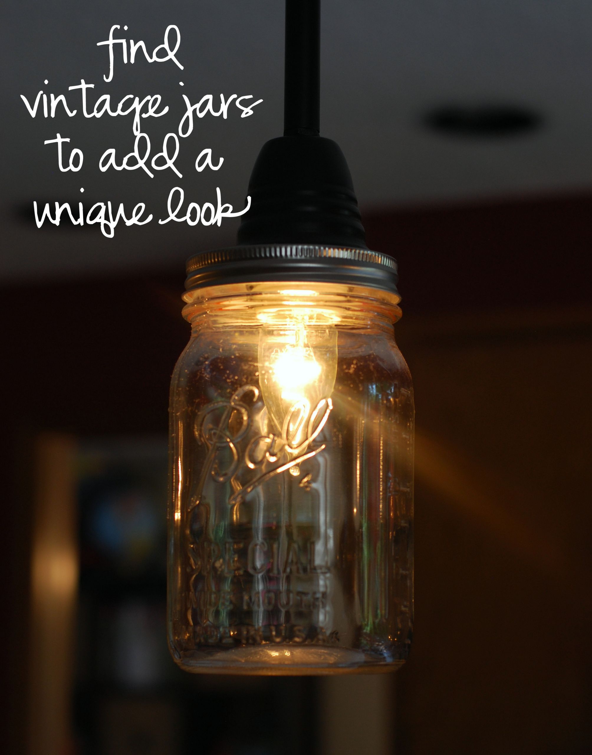 Mason Jar Light Kit DIY
 diy mason jar pendant light – home is what you make it