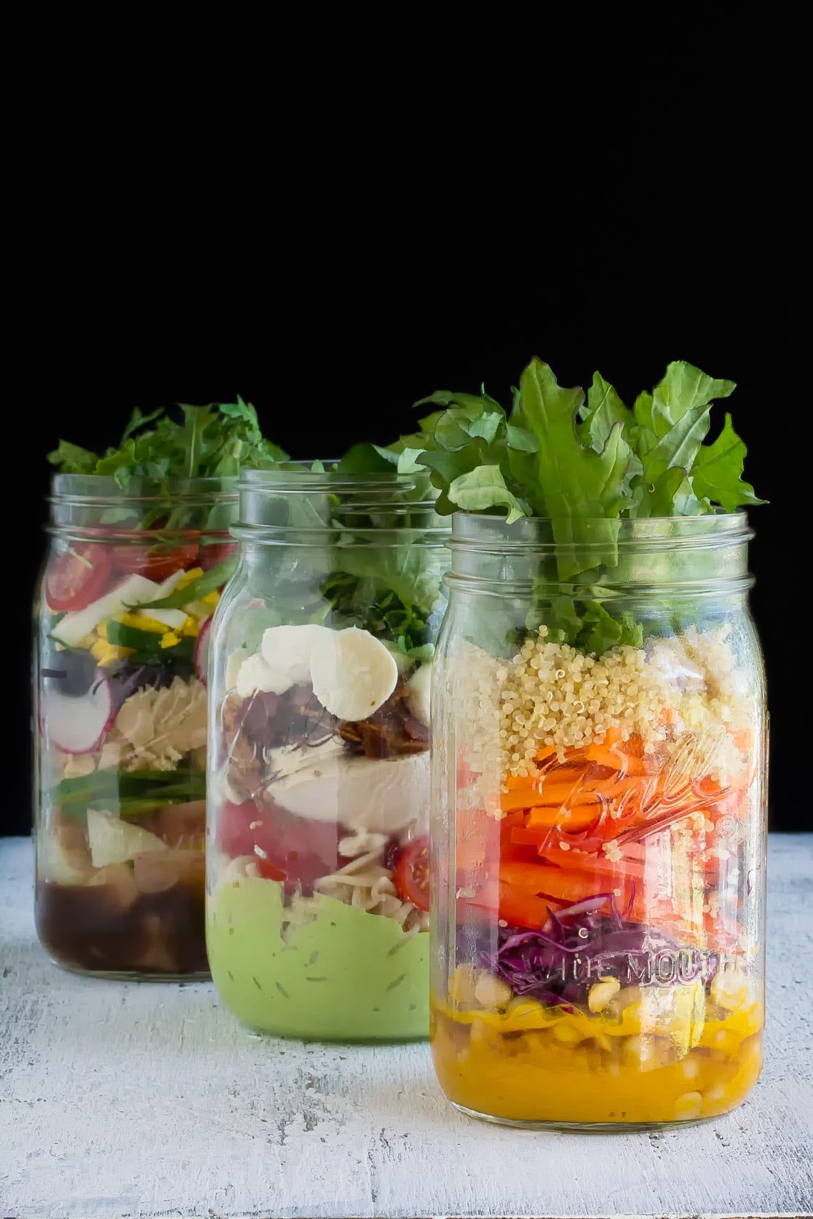 Mason Jar Salad Recipes Low Calorie
 Low FODMAP Mason Jar Salads Recipe