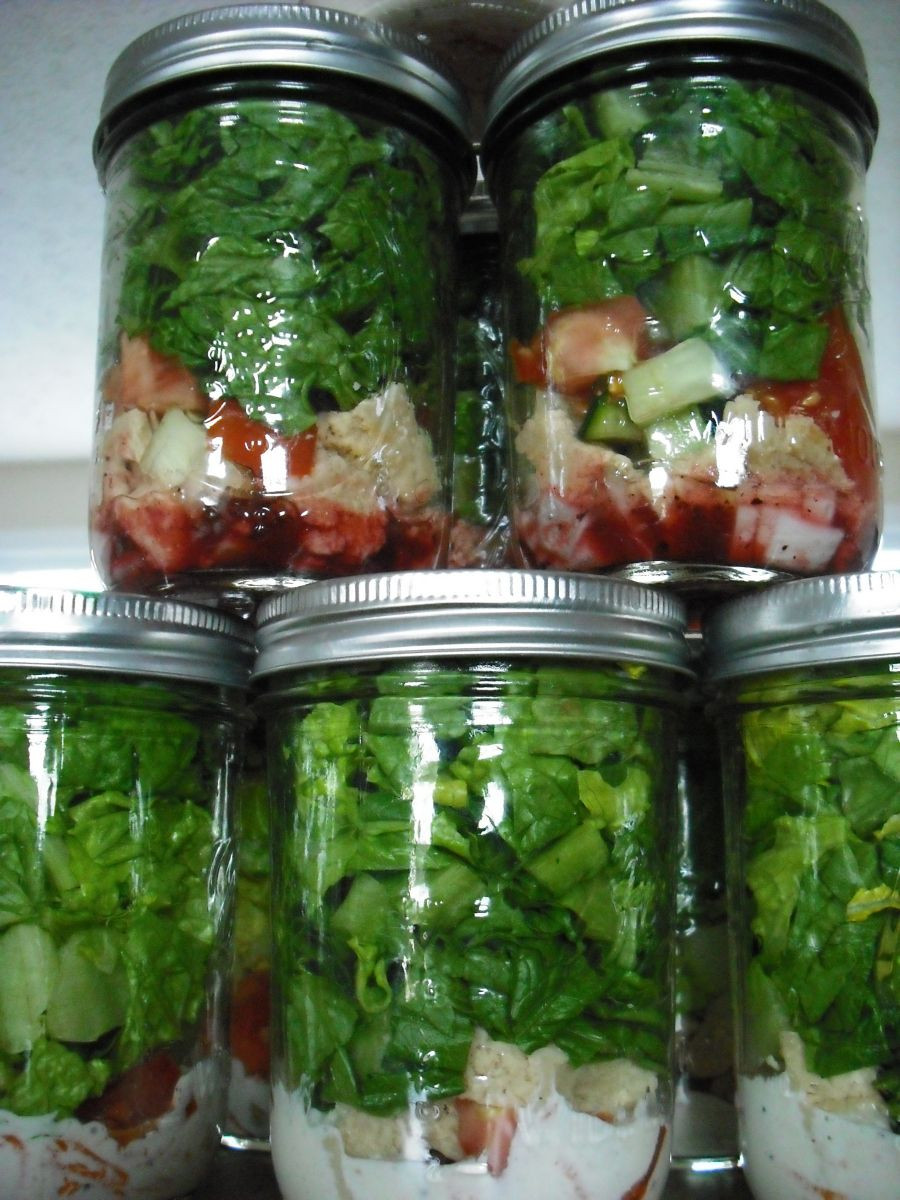 Mason Jar Salad Recipes Low Calorie
 Salad Recipes In a Jar With images