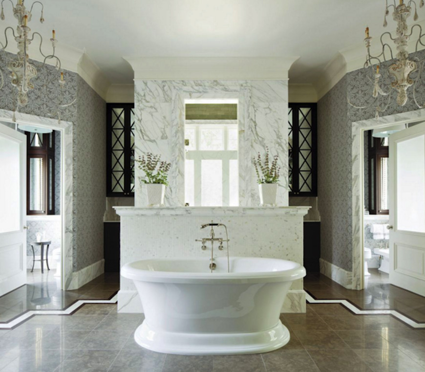 Master Bathroom Tub
 10 Master Bathrooms with Luxurious Freestanding Tubs