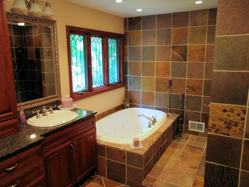 Master Bathroom Tub
 Unabashedly Me Friday Fiver Dream house