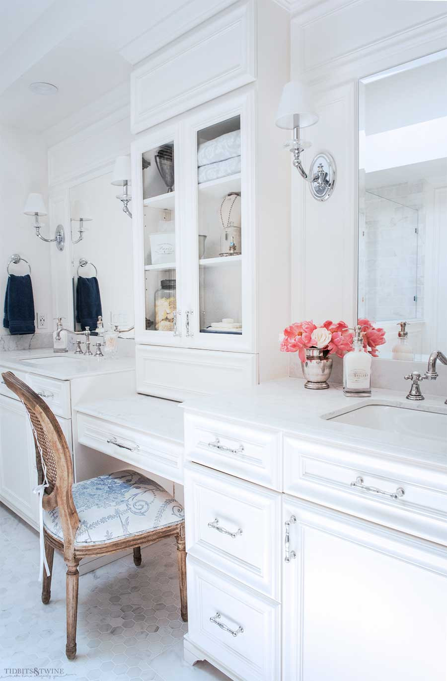 Master Bathroom Vanity Ideas
 Clever Ideas to Maximize Bathroom Storage TIDBITS&TWINE