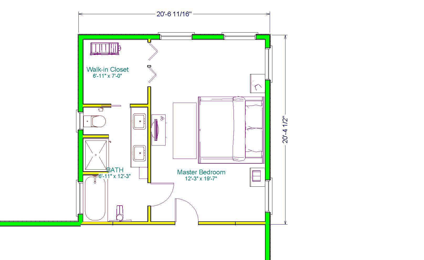 Masters Bedroom Plan
 The Executive Master Suite 400sq ft Extensions Simply