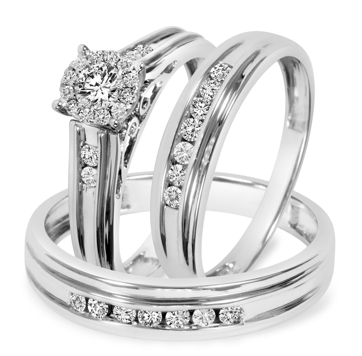 Matching Wedding Ring Sets
 STYLE BT524W10K