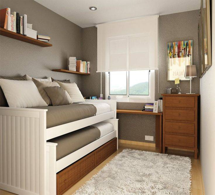 Maximize Space In Small Bedroom
 Decorate A Small Bedroom With Two Beds Interior Design