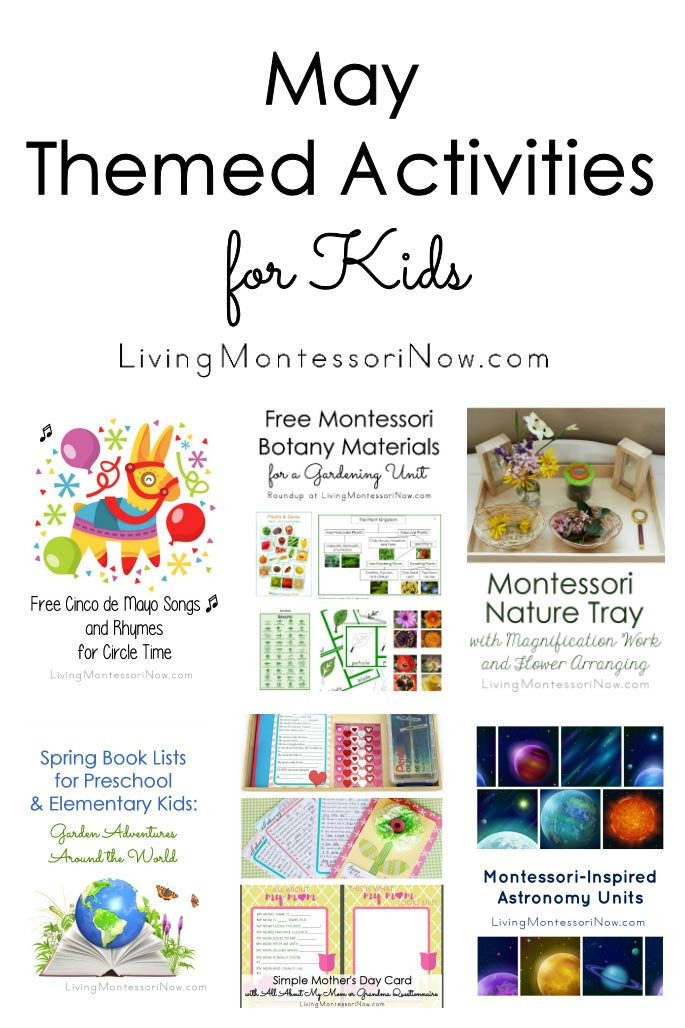 May Art Projects For Preschoolers
 May Themed Activities for Kids