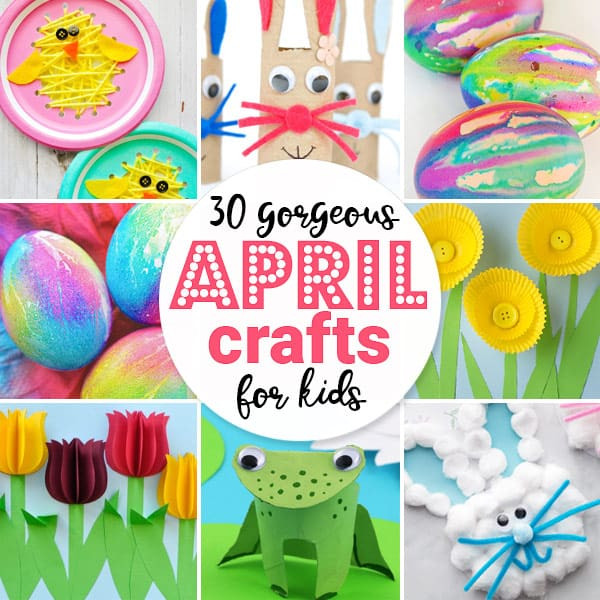 May Crafts For Preschoolers
 April Showers Bring May Flowers Craft