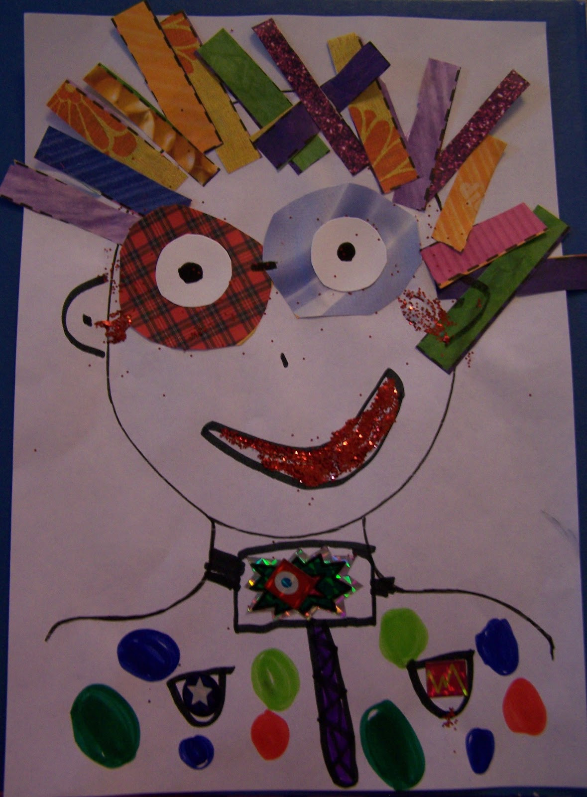 May Crafts For Preschoolers
 James&May Arts and Crafts Blog Face Collage for children